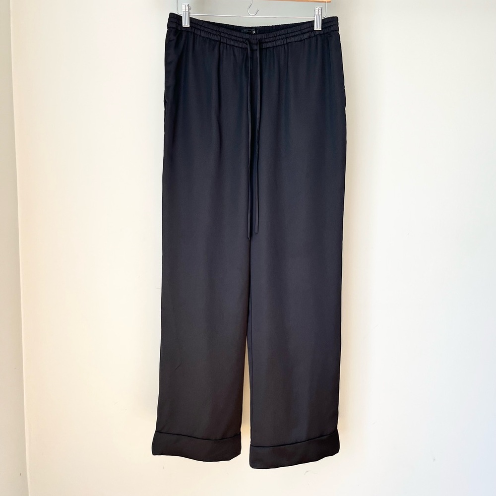 J. Crew Drawstring Cuffed Crepe Pants